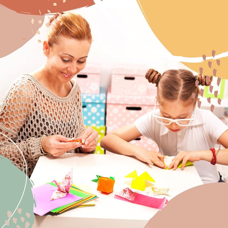 AiMi Construction Paper 100 Sheets 8.5"x11" Assorted Colors Bulk for School Supplies Copy Paper Classroom Supplies Elementary Great for Arts Painting Drawing - Image 5